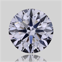 Natural Diamond 1.50 Carats, Round with Excellent Cut, G Color, VVS1 Clarity and Certified by GIA