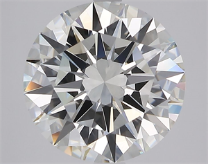 Picture of Natural Diamond 3.50 Carats, Round with Excellent Cut, J Color, VVS2 Clarity and Certified by GIA