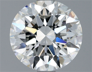 Picture of Natural Diamond 1.50 Carats, Round with Excellent Cut, E Color, IF Clarity and Certified by GIA