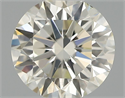 Natural Diamond 0.40 Carats, Round with Excellent Cut, I Color, VS2 Clarity and Certified by IGI