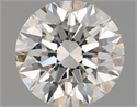 Natural Diamond 0.45 Carats, Round with Excellent Cut, H Color, VS1 Clarity and Certified by GIA