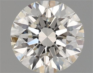 Picture of Natural Diamond 0.45 Carats, Round with Excellent Cut, H Color, VS1 Clarity and Certified by GIA