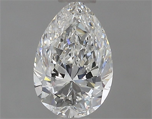 Picture of Natural Diamond 0.90 Carats, Pear with  Cut, H Color, VVS2 Clarity and Certified by GIA