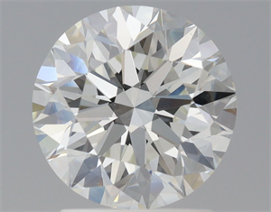 Picture of Natural Diamond 2.00 Carats, Round with Excellent Cut, I Color, VS2 Clarity and Certified by GIA