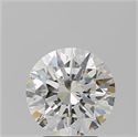 Natural Diamond 3.01 Carats, Round with Excellent Cut, I Color, I1 Clarity and Certified by GIA