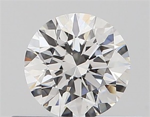 Picture of Natural Diamond 0.40 Carats, Round with Excellent Cut, E Color, SI1 Clarity and Certified by GIA