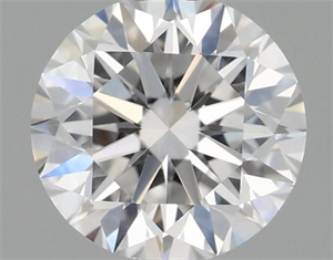 Picture of Natural Diamond 0.40 Carats, Round with Very Good Cut, D Color, VS1 Clarity and Certified by GIA