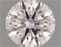 Natural Diamond 0.40 Carats, Round with Excellent Cut, D Color, SI2 Clarity and Certified by GIA