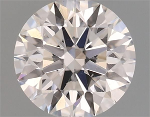 Picture of Natural Diamond 0.40 Carats, Round with Excellent Cut, D Color, SI2 Clarity and Certified by GIA