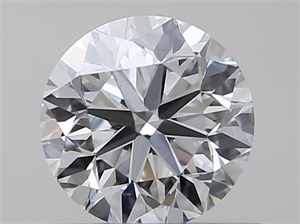 Picture of Natural Diamond 0.40 Carats, Round with Very Good Cut, D Color, VS2 Clarity and Certified by GIA