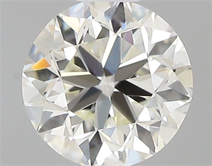 Picture of Natural Diamond 0.40 Carats, Round with Very Good Cut, K Color, VVS2 Clarity and Certified by GIA