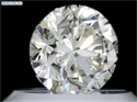 Natural Diamond 0.46 Carats, Round with Good Cut, J Color, VVS2 Clarity and Certified by IGI