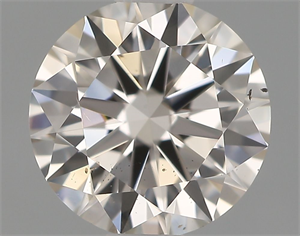 Picture of Natural Diamond 0.71 Carats, Round with Excellent Cut, K Color, SI1 Clarity and Certified by IGI