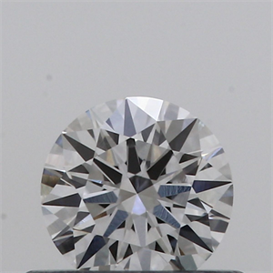 Picture of Natural Diamond 0.41 Carats, Round with Excellent Cut, F Color, VS1 Clarity and Certified by GIA