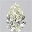 Natural Diamond 1.51 Carats, Pear with  Cut, K Color, IF Clarity and Certified by IGI