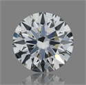 Natural Diamond 0.42 Carats, Round with Excellent Cut, H Color, VS2 Clarity and Certified by GIA