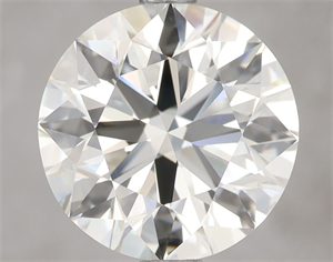 Picture of Natural Diamond 3.16 Carats, Round with Excellent Cut, K Color, VVS1 Clarity and Certified by GIA