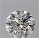 Natural Diamond 0.50 Carats, Round with Very Good Cut, I Color, SI2 Clarity and Certified by GIA