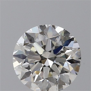 Picture of Natural Diamond 0.50 Carats, Round with Very Good Cut, I Color, SI2 Clarity and Certified by GIA