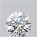 Natural Diamond 0.40 Carats, Round with Excellent Cut, E Color, SI2 Clarity and Certified by GIA