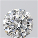 Natural Diamond 0.45 Carats, Round with Excellent Cut, G Color, SI2 Clarity and Certified by GIA