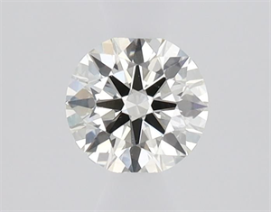 Picture of Natural Diamond 0.50 Carats, Round with Excellent Cut, K Color, VS1 Clarity and Certified by GIA