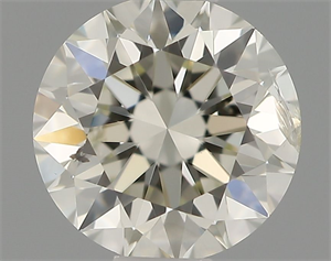 Picture of Natural Diamond 0.51 Carats, Round with Excellent Cut, I Color, SI2 Clarity and Certified by IGI