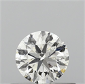 Natural Diamond 0.41 Carats, Round with Very Good Cut, G Color, SI1 Clarity and Certified by IGI