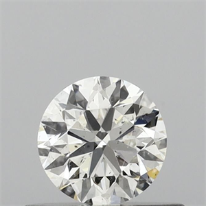 Picture of Natural Diamond 0.41 Carats, Round with Very Good Cut, G Color, SI1 Clarity and Certified by IGI