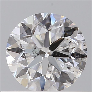 Picture of Natural Diamond 0.40 Carats, Round with Very Good Cut, D Color, SI2 Clarity and Certified by GIA