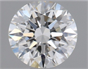 Natural Diamond 0.41 Carats, Round with Excellent Cut, G Color, VVS1 Clarity and Certified by GIA