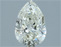 Natural Diamond 1.50 Carats, Pear with  Cut, I Color, VVS1 Clarity and Certified by IGI