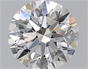 Natural Diamond 1.29 Carats, Round with Excellent Cut, E Color, VVS1 Clarity and Certified by GIA