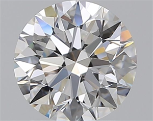 Picture of Natural Diamond 1.29 Carats, Round with Excellent Cut, E Color, VVS1 Clarity and Certified by GIA