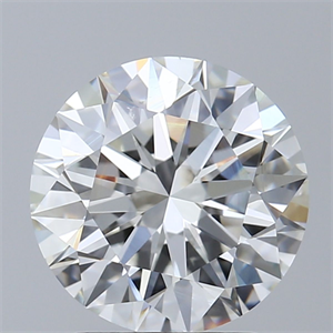 Picture of Natural Diamond 2.01 Carats, Round with Excellent Cut, H Color, VS2 Clarity and Certified by GIA