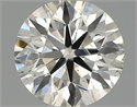 Natural Diamond 0.50 Carats, Round with Excellent Cut, I Color, SI2 Clarity and Certified by IGI