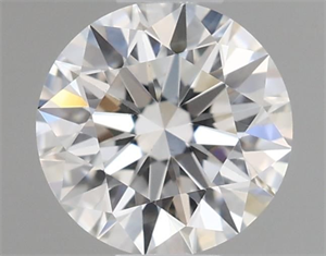 Picture of Natural Diamond 0.43 Carats, Round with Excellent Cut, F Color, VS1 Clarity and Certified by GIA