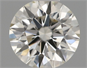 Natural Diamond 0.40 Carats, Round with Excellent Cut, H Color, VS2 Clarity and Certified by IGI