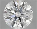 Natural Diamond 0.40 Carats, Round with Excellent Cut, G Color, VS2 Clarity and Certified by GIA