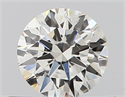 Natural Diamond 0.42 Carats, Round with Excellent Cut, I Color, SI2 Clarity and Certified by GIA