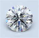 Natural Diamond 1.51 Carats, Round with Excellent Cut, G Color, VS2 Clarity and Certified by GIA