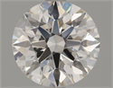 Natural Diamond 1.59 Carats, Round with Excellent Cut, H Color, VVS1 Clarity and Certified by GIA