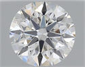 Natural Diamond 0.42 Carats, Round with Excellent Cut, G Color, SI1 Clarity and Certified by GIA