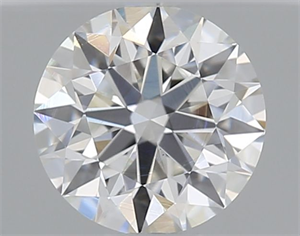 Picture of Natural Diamond 0.42 Carats, Round with Excellent Cut, G Color, SI1 Clarity and Certified by GIA