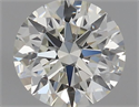 Natural Diamond 0.52 Carats, Round with Excellent Cut, K Color, VS1 Clarity and Certified by GIA