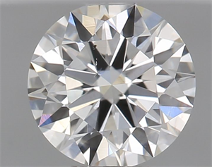 Picture of Natural Diamond 0.41 Carats, Round with Excellent Cut, I Color, SI1 Clarity and Certified by GIA