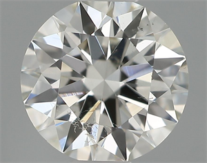 Picture of Natural Diamond 0.50 Carats, Round with Excellent Cut, H Color, SI1 Clarity and Certified by IGI