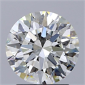 Natural Diamond 2.00 Carats, Round with Excellent Cut, H Color, VS2 Clarity and Certified by GIA