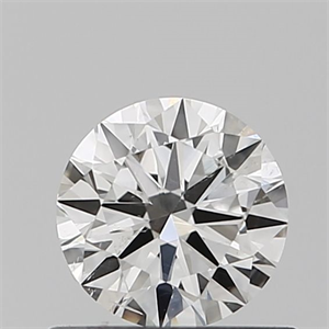 Picture of Natural Diamond 0.50 Carats, Round with Good Cut, H Color, SI1 Clarity and Certified by GIA