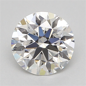 Picture of Natural Diamond 0.42 Carats, Round with Excellent Cut, G Color, VVS2 Clarity and Certified by GIA